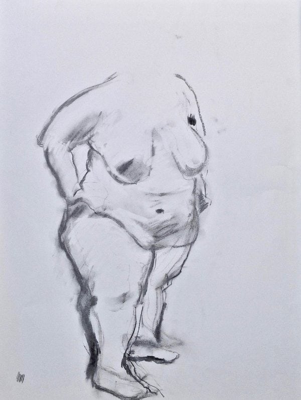 Woman 3 | Charcoal on paper |50cm x 65cm